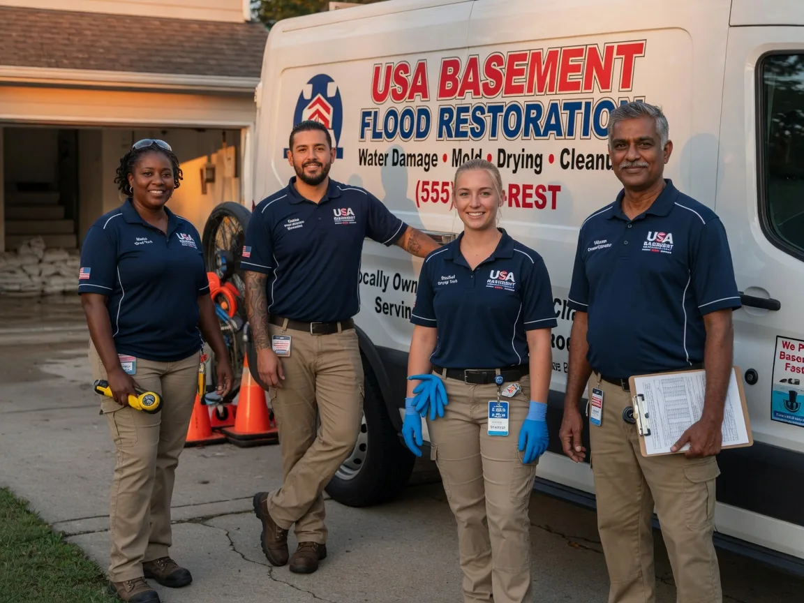 Basement Flood Cleanup company in Doss, TX